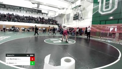 220 lbs Consi Of 4 - Joseph Martinez, Bell Gardens vs Chris Glenn, Los Osos