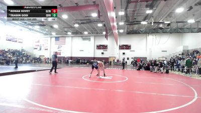 144 lbs Consi Of 8 #2 - Rowan Hovey, Old Lyme vs Teagun Godi, Coventry