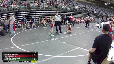 65 lbs Round 2 (6 Team) - Rosalie Wood, Team Texas Red vs Kenley Johnson, North Dakota 2