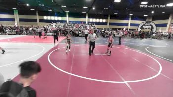 82 lbs Round Of 16 - Micah Baker, Mat Demon WC vs Francisco Alvarado, Top Dog WC