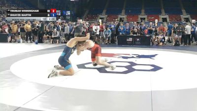 144 lbs Champ. Rd Of 128 - Truman Winningham, Oregon vs Swayze Martin, Alabama