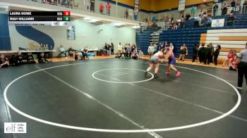 235 lbs. Cons. Round 4 - Laura Howe, Nixa vs Riah Williams, Hickman