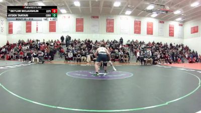 215 lbs Champ. Round 1 - Skylor McLaughlin, Akron Springfield vs Ayden Tantari, Conneaut