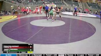 184 lbs Round 2 (4 Team) - Peighton Rofinot, Thurston vs Owen Lundgren, Putnam