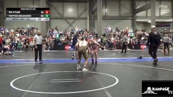 150 lbs Quarterfinal - Favyen Delgaudio, Derby vs Bo Kyler, Salina