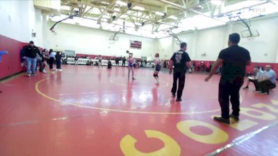 130 lbs Champ. Round 1 - Marley Nelson, Santa Ana vs Navaeh Arredondo, Sanger