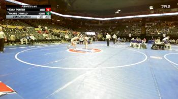 144 Class 4 lbs Cons. Round 2 - Evan Porter, Northwest vs Shane Oswald, Hickman