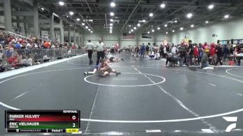 85 lbs Semifinal - Eric Vielhauer, Bobcat vs Parker Hulvey, MAC