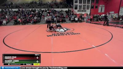 138 lbs Cons. Round 2 - Naseem Jaber, LOCKPORT (Twp) vs Julius Cole, YORKVILLE (HS)