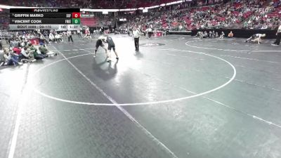 D2-175 lbs Quarterfinal - Griffin Marko, Saint Croix Falls vs Vincent Cook, Freedom