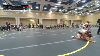 95 lbs Quarterfinal - Cato Rickel-Cru, Team Aggression vs Ryan Hare, Stout Wr Ac