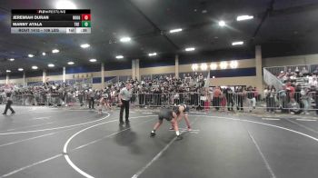 106 lbs Consi Of 8 #2 - Jeremiah Duran, Rough House vs Manny Ayala, The Valley WC