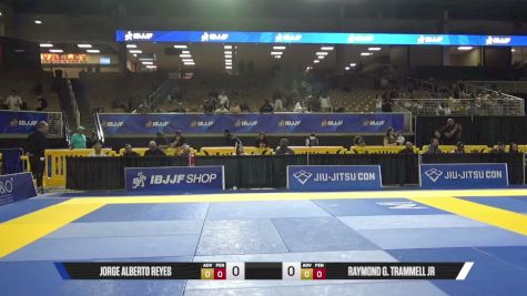 Raymond G. Trammell Jr vs Jorge Alberto Reyes 2026 Pan Jiu Jitsu IBJJF Championship