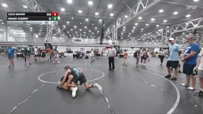 88 lbs Round 9 (10 Team) - Cole Maver, Revival Riddlers vs Grant Cherry, Kraken Black
