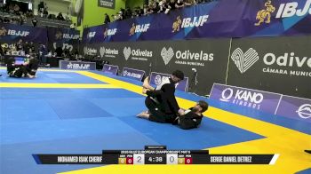Serge Daniel Detrez vs Mohamed Isak Cherif 2026 European Jiu-Jitsu IBJJF Championship