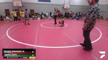 133 lbs Round 4 (8 Team) - Ricardo Fernandez Jr., Team Tacos vs Andres Cantu, Cypress Wrestling Club
