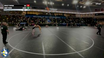 140 lbs 17th Place Match - Abby Kunz, New Lenox (Lincoln-Way Central) vs Kinley Roths, Charles City