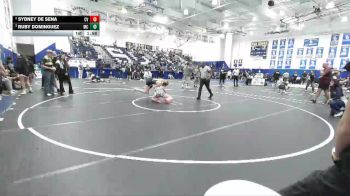 135 lbs Semifinal - Ruby Dominguez, Mira Costa vs Sydney De Sena, Capistrano Valley