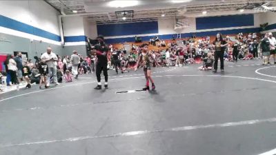 60 lbs Champ. Round 1 - Landry Gaddist, Summerville Take Down vs Braxton Haigler, Cobra Wrestling Club