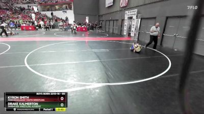 85 lbs Cons. Round 3 - Kyron Smith, ParkviewAlbany Youth Wrestling vs Drake Kalmerton, Sarbacker Wrestling Academy