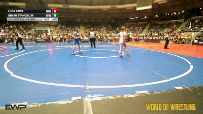 76 lbs Round Of 64 - Luca Pavia, Monster Garage vs Bryan Stancill Jr, Higher Calling Wrestling Club