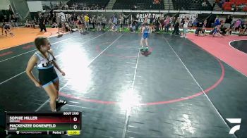 105 lbs Cons. Round 2 - Mackenzee Donenfeld, Idaho vs Sophie Miller, Oregon