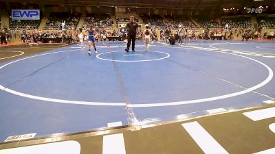 73 lbs Round Of 16 - Kasen Peters, Claremore Wrestling Club vs Donnie Whitenack, Tiger Trained Wrestling