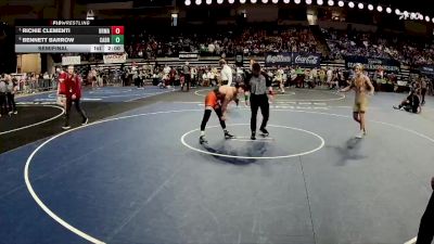 D 1 144 lbs Semifinal - Richie Clementi, Brother Martin vs Bennett Barrow, Catholic - B.R.