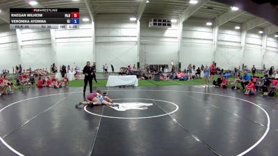 120 lbs Raegan Milheim, Pennsylvania Red vs Veronika Atorina, New Jersey