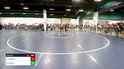 215 lbs Round Of 64 - Ethan Kuball, NC vs Kian Blyss, FL