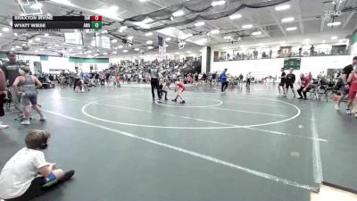 75 lbs Quarterfinal - Wyatt Wiese, Ace Wrestling Academy vs Braxton Irvine, Immortal Athletics WC