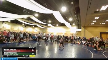 83 lbs Cons. Round 1 - Brexten Lamb, Cougars Wrestling Club vs Mark Jenkins, Grantsville Wrestling Club