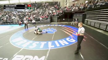 4A 120 lbs Cons. Semi - Aiden Allen, Snow Canyon vs Joe Holbrook, Ridgeline