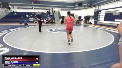 190 lbs Round 1 (4 Team) - Tevia Nau Rarick, Utah 1 vs Bella Rangel, Montana