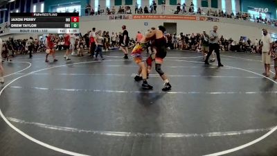 132 lbs Champ. Round 2 - Drew Taylor, Eagles Wrestling Club vs Jaxon Perry, Individual