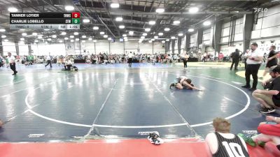 80 lbs Rr Rnd 2 - Tanner Lotier, TNWC - MS vs Charlie LoBello, Shore Thing Surf - MS