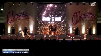 World Cup - Code Black [2025 L3 Junior Day 1] 2025 Champion Cheer and Dance Grand Nationals