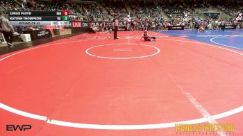 64 lbs Round Of 32 - Lukas Floyd, Reign WC vs Kayden Thompson, Tri State Hammers