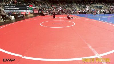 64 lbs Round Of 32 - Lukas Floyd, Reign WC vs Kayden Thompson, Tri State Hammers