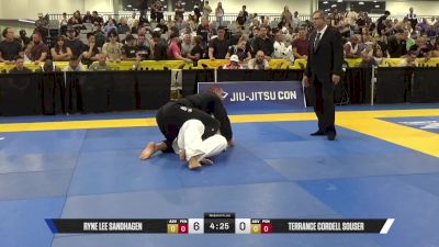 Terrance Cordell Souser vs Ryne Lee Sandhagen 2025 World Master IBJJF Jiu-Jitsu Championship