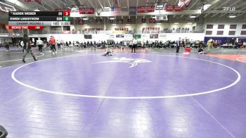 125 lbs Champ. Round 2 - Kaden Weber, Grand View (Iowa) vs Owen Lindstrom, Bismarck State College