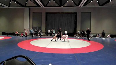 135 lbs Cons. Round 2 - Milly Hughes, GA vs Breanna Oswald, TN