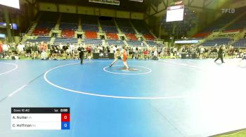 132 lbs Cons 16 #2 - Amryn Nutter, Wisconsin vs Colson Hoffman, Georgia