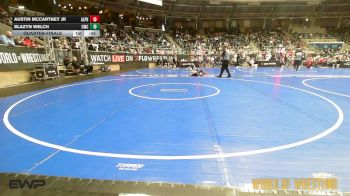 Quarterfinal - Austin McCartney JR, Alpha Elite vs Blazyn Welch, Claremore Wrestling Club