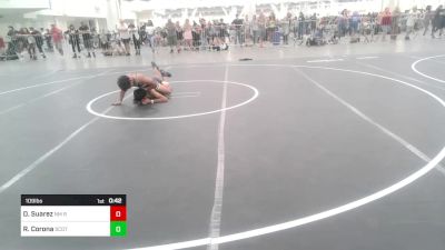 109 lbs Consi Of 8 #2 - Dominik Suarez, NM Royalty vs Ryan Corona, Scotsmen WC