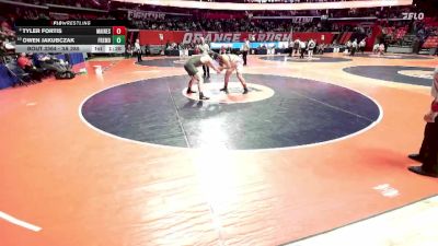 3A 285 lbs Cons. Semi - Owen Jakubczak, Palatine (Fremd) vs Tyler Fortis, Park Ridge (Maine South)