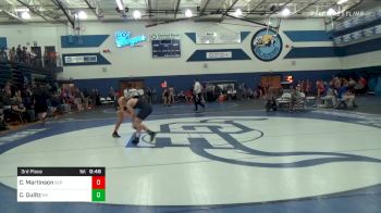 138 lbs 3rd Place - Carter Martinson, Southeast Polk vs Carson Dulitz, Mill Valley