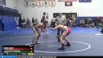 138 lbs Quarterfinal - Christian Johnson, Douglas vs David West, Niobrara County