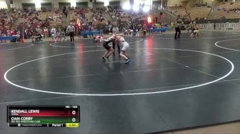 120 lbs Champ. Round 1 - Kendall Lewis, TNWA vs Cian Corby, Big Red Wrestling Club