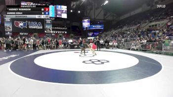140 lbs Quarters - Audrey Robinson, OR vs Jammie Krah, IA